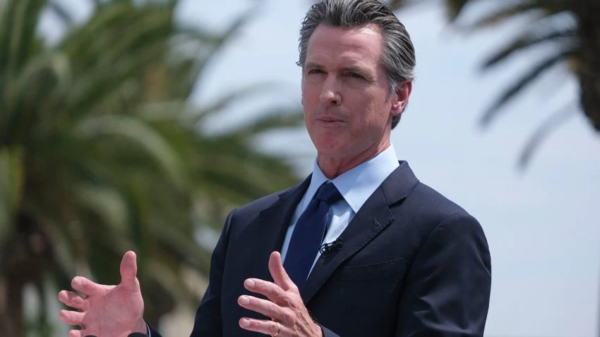 California Gov. Newsom Is Second in State's History to Face Recall Election