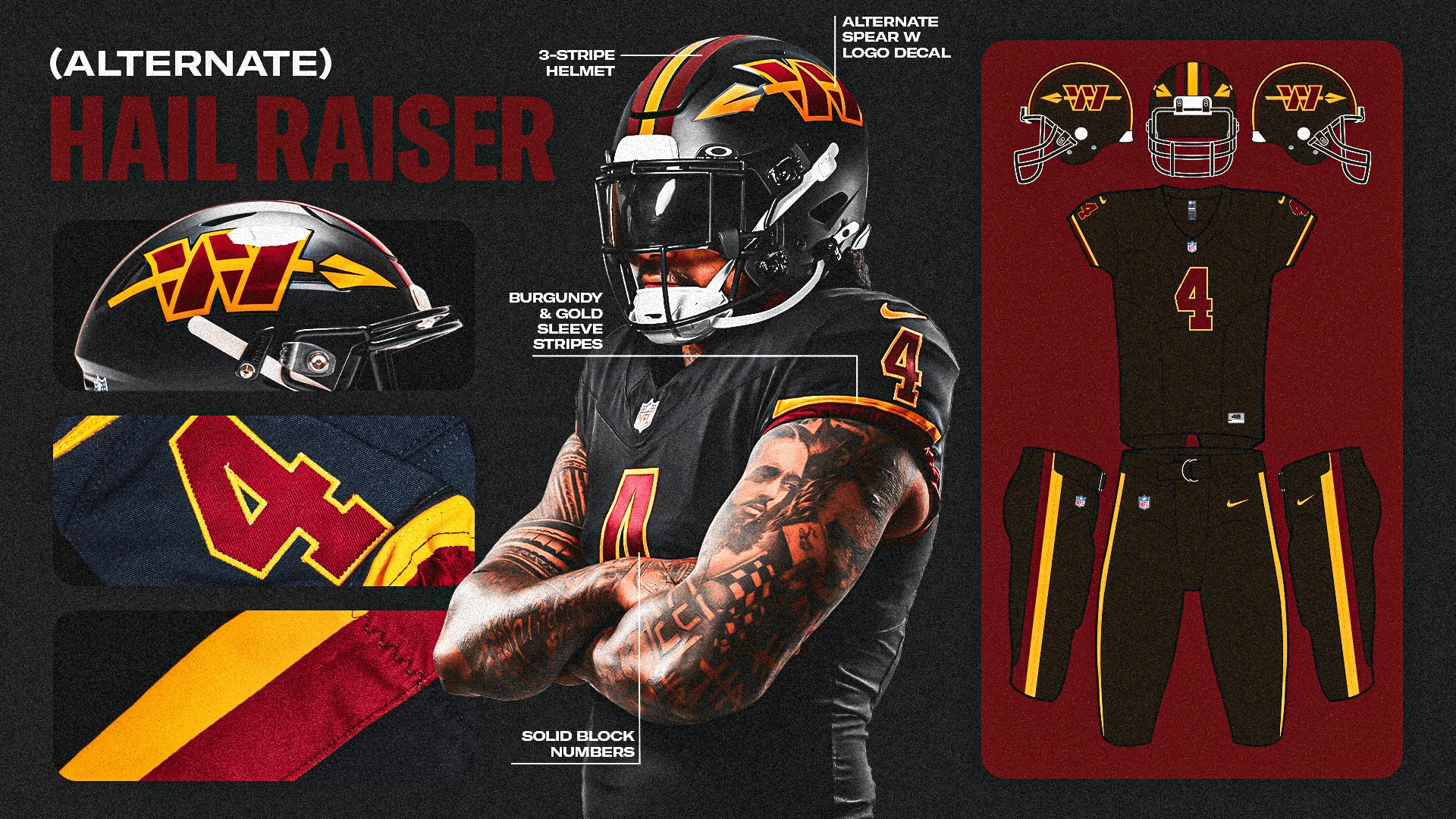 Washington Commanders unveils new ‘Hail Raiser' uniform and logo