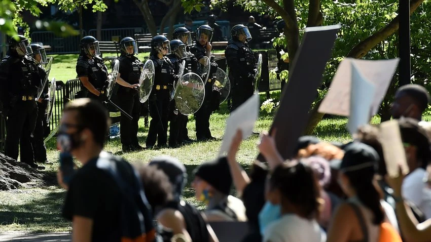Judge Tosses Most Claims Over Clearing Protesters in DC Park