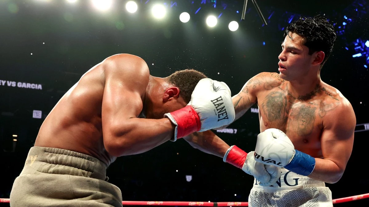 Boxer Ryan Garcia denies using performance-enhancing drugs after beating Devin Haney