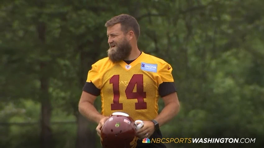 A First Look at Ryan Fitzpatrick, Jamin Davis and More From WFT's OTAs