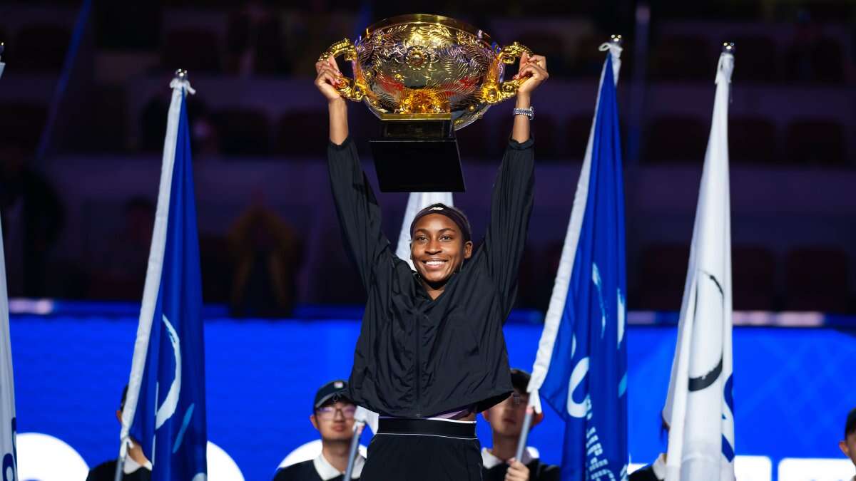 Coco Gauff wins China Open final in straight sets for second title of season