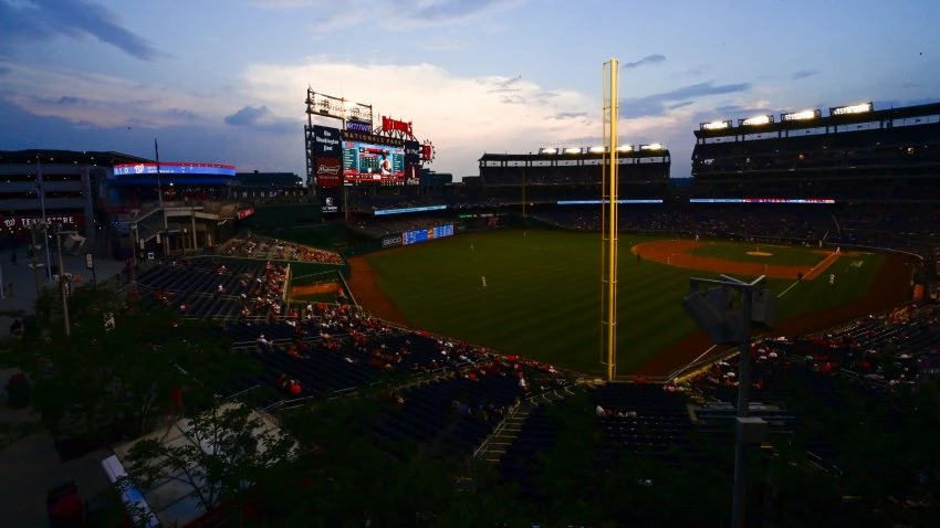 SEE IT: Capitol Officer Eugene Goodman Throws Out First Pitch at Nationals Game