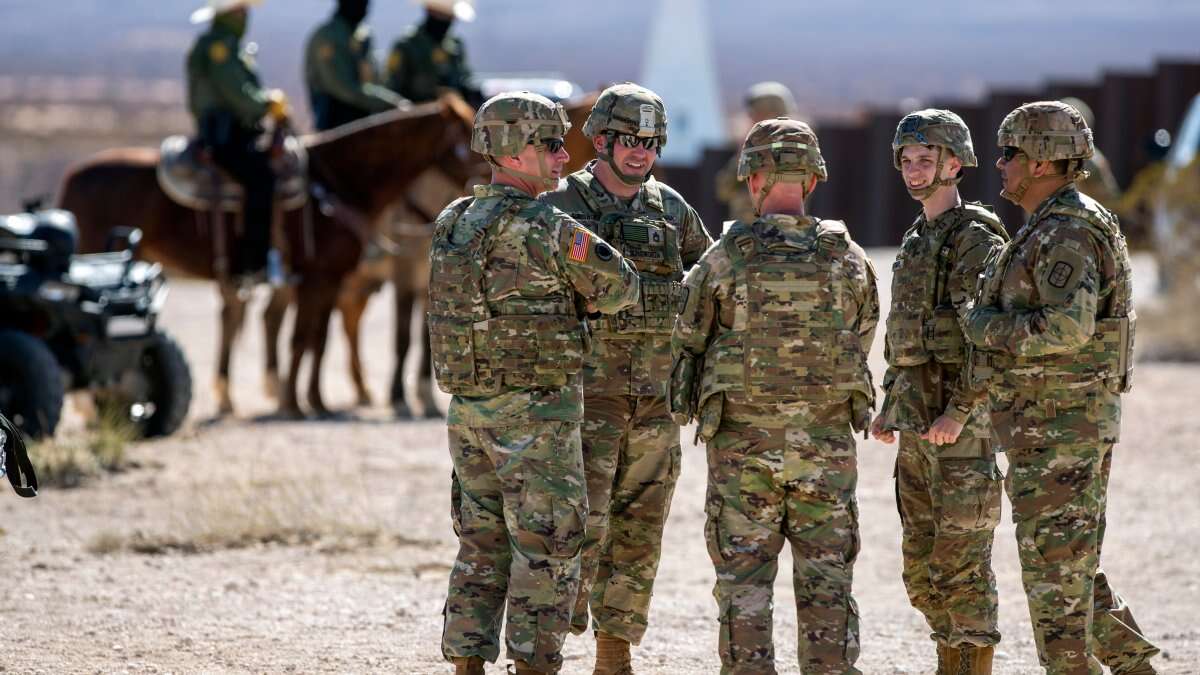 Pentagon sending about 3,000 more active-duty troops to the US-Mexico border