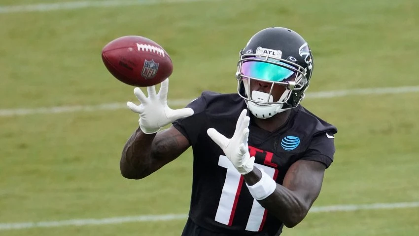 Report: Julio Jones Did Not Know He Was on TV for ‘I'm Outta There' Comment