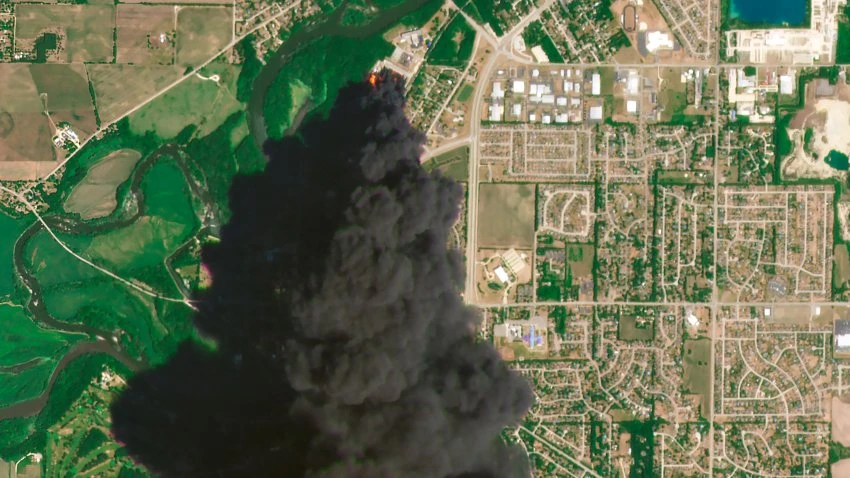 Evacuation Order Lifted After Illinois Chemical Plant Blast