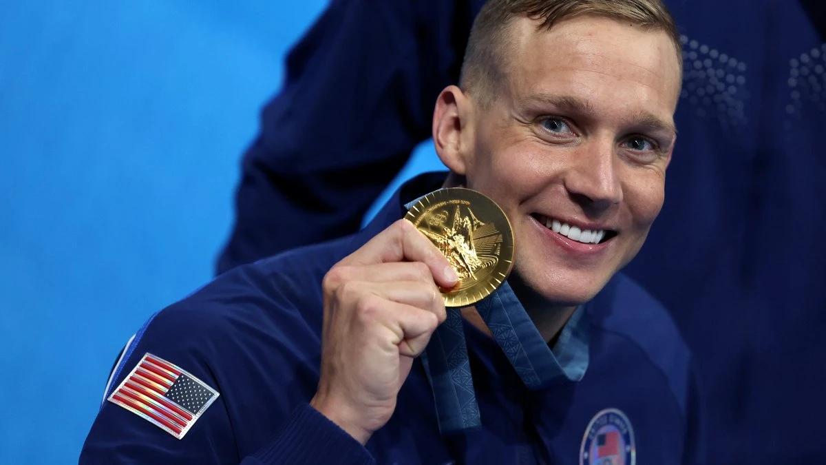 ‘It really doesn't get old': Caeleb Dressel captures 8th gold as anchor of US relay team