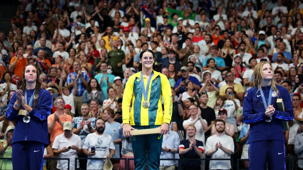 Steve Kornacki breaks down US-Australia swimming rivalry by the numbers