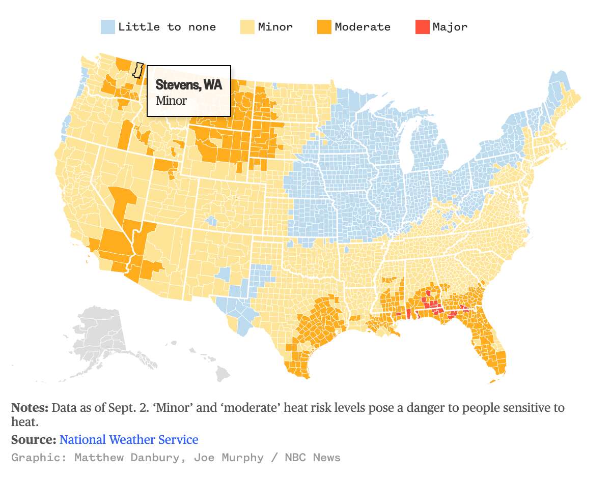 Extreme heat worsens chronic health conditions in millions of Americans