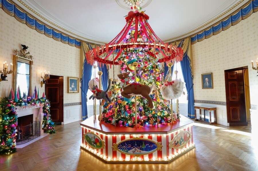 It's the final holiday stretch at the Biden White House. The theme is ‘A Season of Peace and Light'