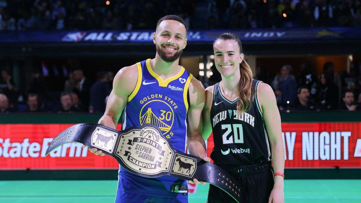 Steph Curry vs. Sabrina Ionescu shoot-out rematch not happening at All-Star Weekend