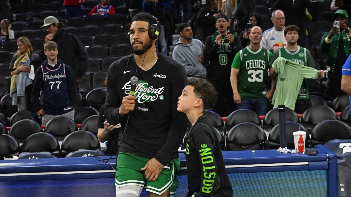 Jayson Tatum reveals original name planned for son Deuce — and why it changed