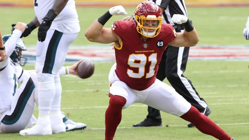 Now With the Eagles, Ryan Kerrigan Ready to Prove He Has Plenty Left in the Tank