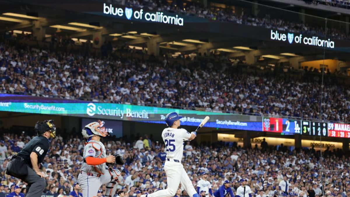 The Dodgers hold on to defeat the Mets 10-5 in Game 6 to advance to World Series against Yankees