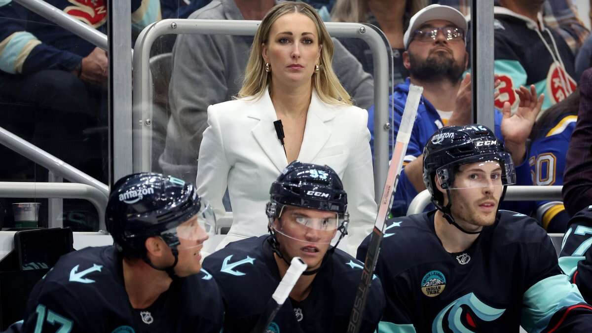 Meet Kraken assistant Jessica Campbell: The NHL's first female coach