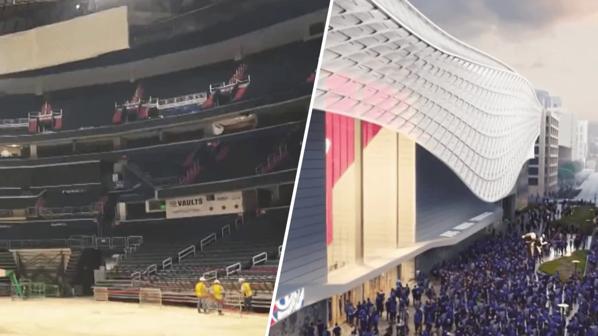 Get an inside look as Capital One Arena begins Phase 1 of massive remodel