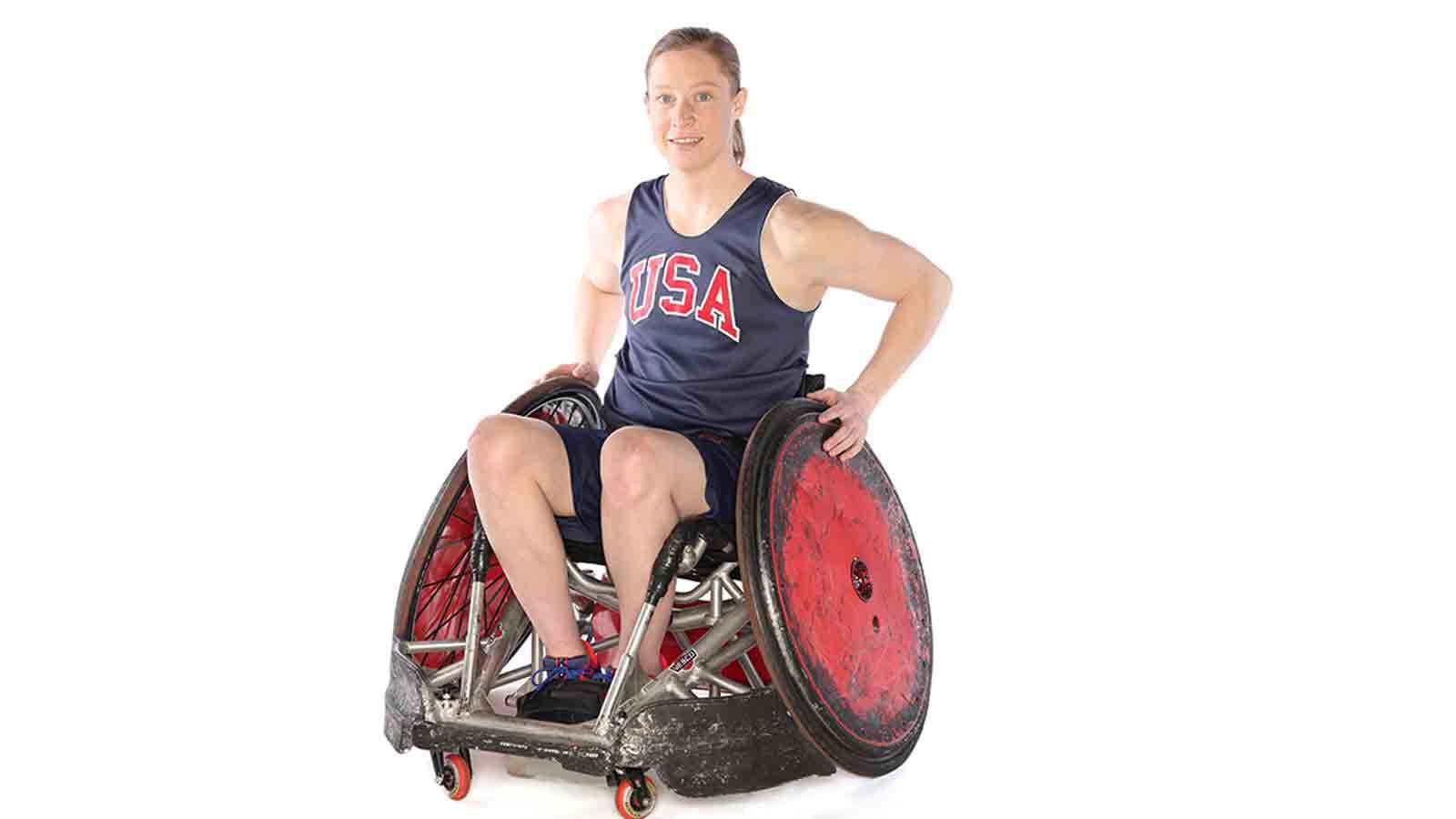 Team USA's Sarah Adam makes history in wheelchair rugby at Paralympics