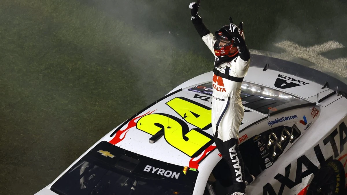 William Byron wins Daytona 500 under caution to end Hendrick Motorsports' drought