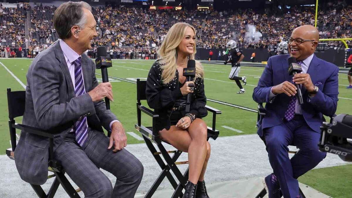 Waiting all day! Carrie Underwood and the history of the ‘Sunday Night Football' theme