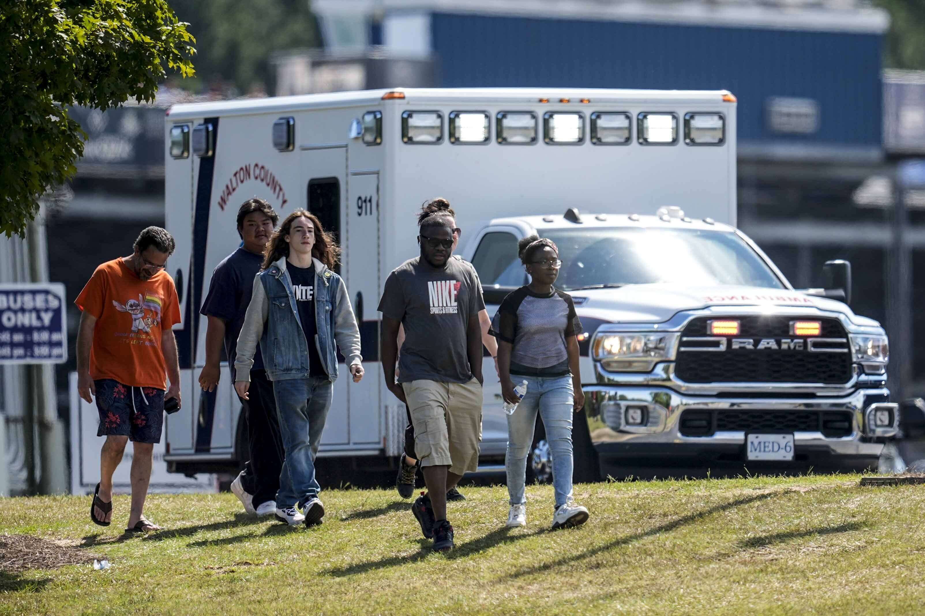 Falcons host the football team from Apalachee High School, where a shooter killed four