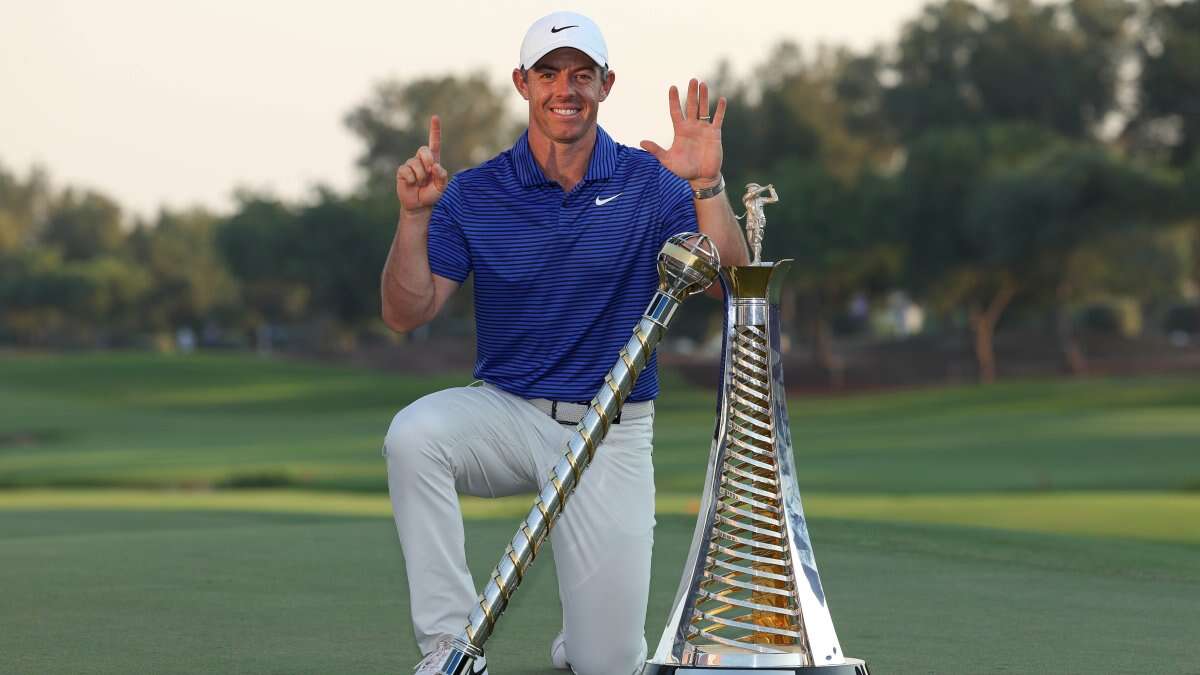 Rory McIlroy ends year with another win in Dubai and 6th title as Europe's best