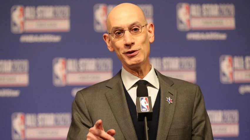 Adam Silver Says Bradley Beal and Steph Curry's Scoring Battle Was ‘Spectacular to Watch'