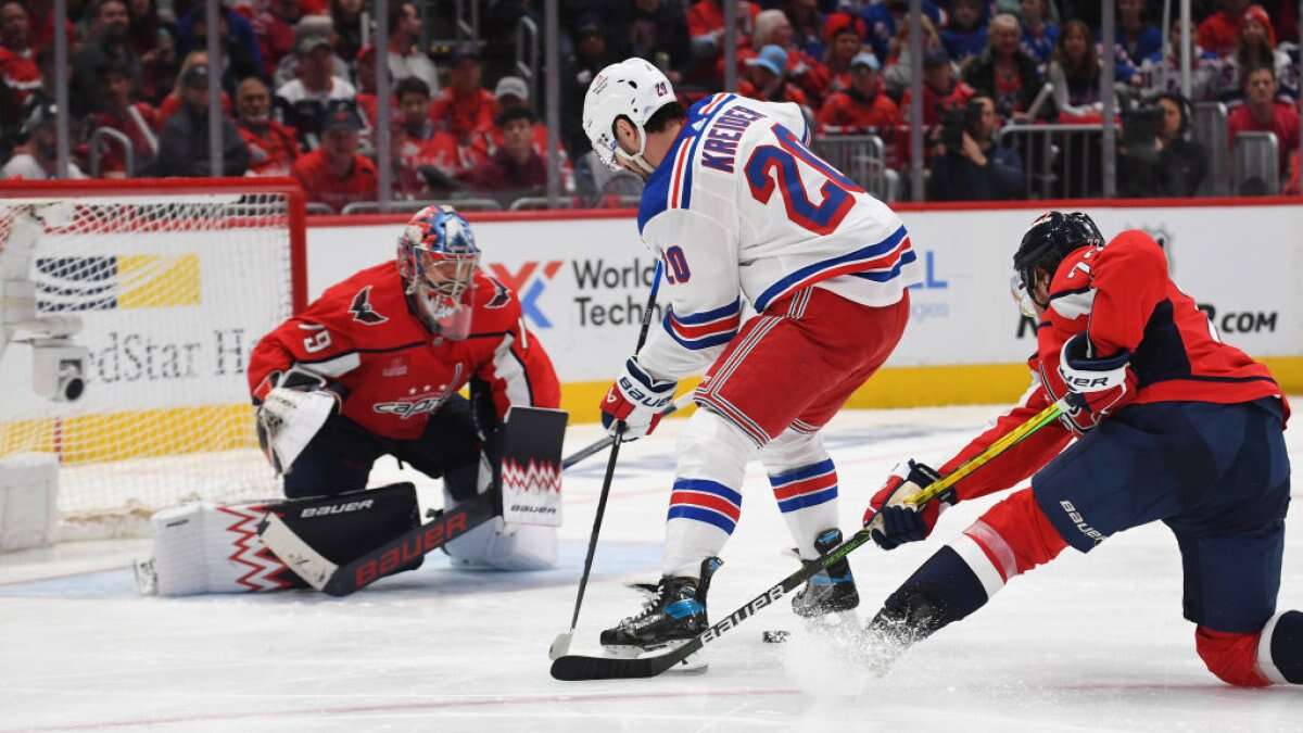 Special teams carry Rangers to a Game 3 win and a 3-0 series lead on the Capitals