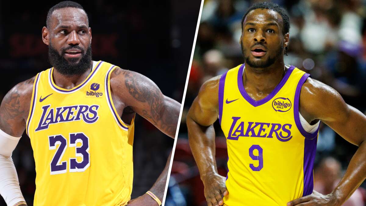 Will Bronny James call LeBron ‘dad' on the court? Lakers superstar gives definitive answer