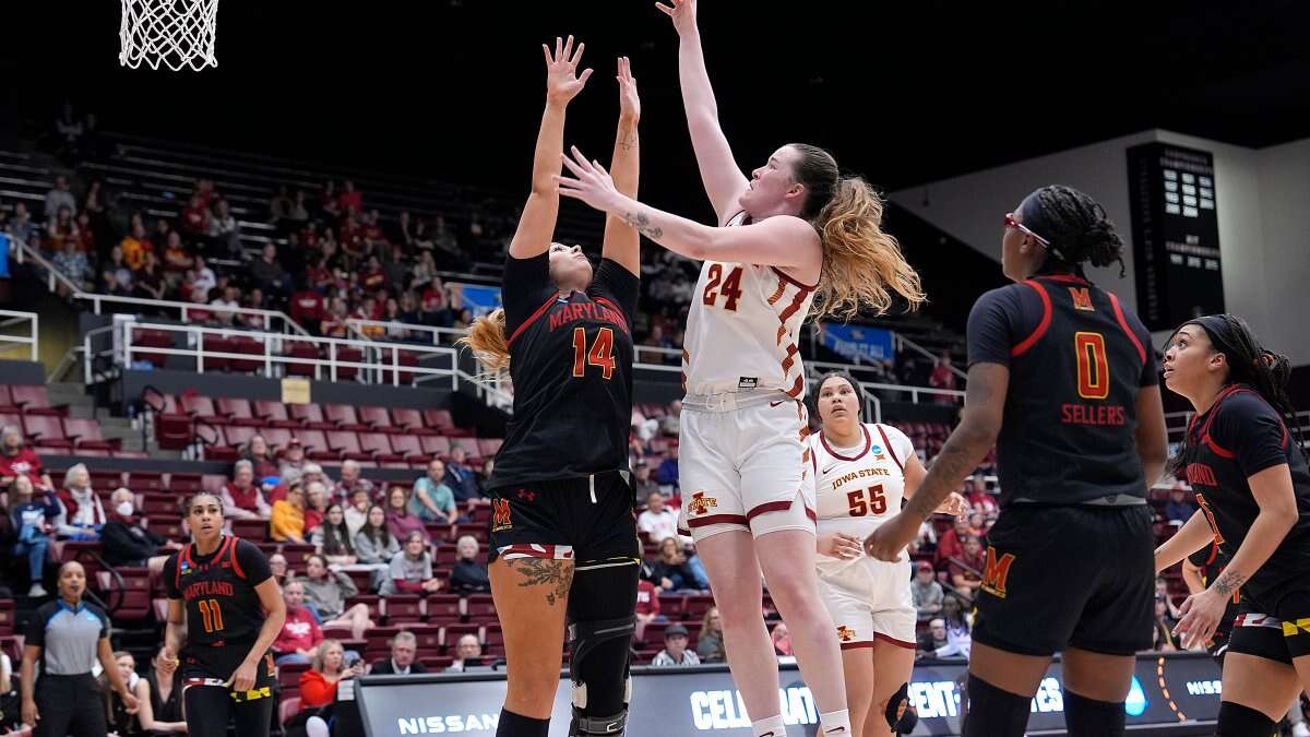 Freshman Audi Crooks scores 40 as No. 7-seed Iowa State beats 10th-seed Maryland in NCAA first round