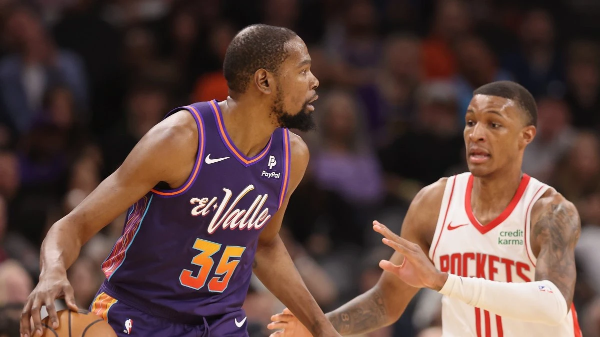 Rockets reportedly seeking Kevin Durant, Devin Booker or other ‘major upgrade'