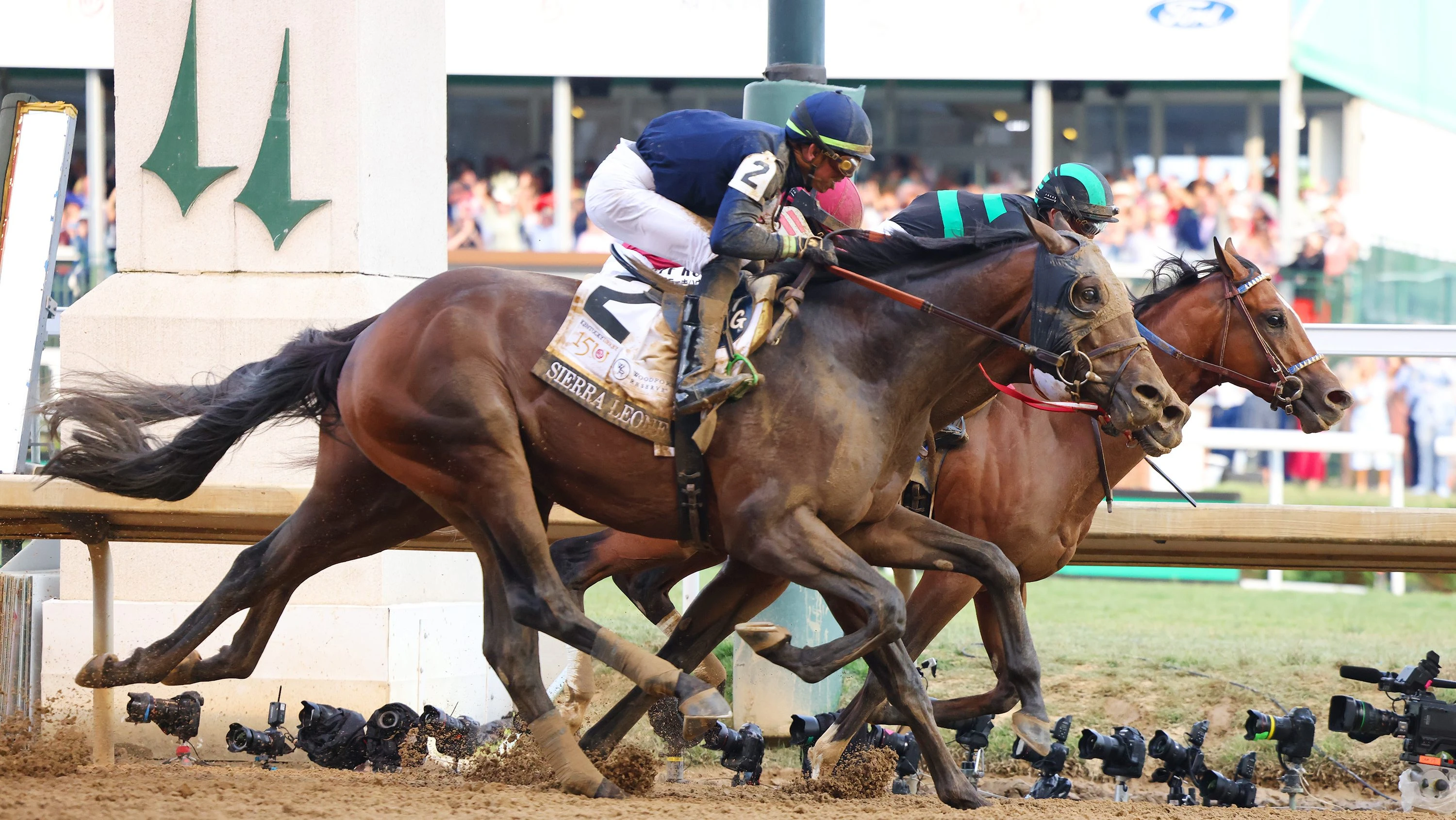 How the Belmont Stakes prize money compares to the Kentucky Derby and Preakness