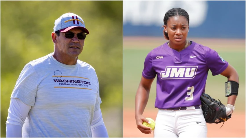 Ron Rivera Reflects on JMU's ‘Outstanding' Run in Women's College World Series