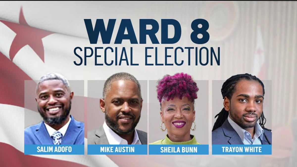 Ward 8 is voting for a new DC Councilmember. Here are the 4 candidates