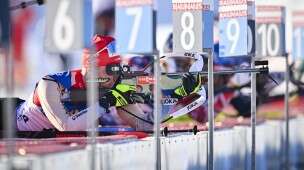 Deutsche Biathleten schießen daneben