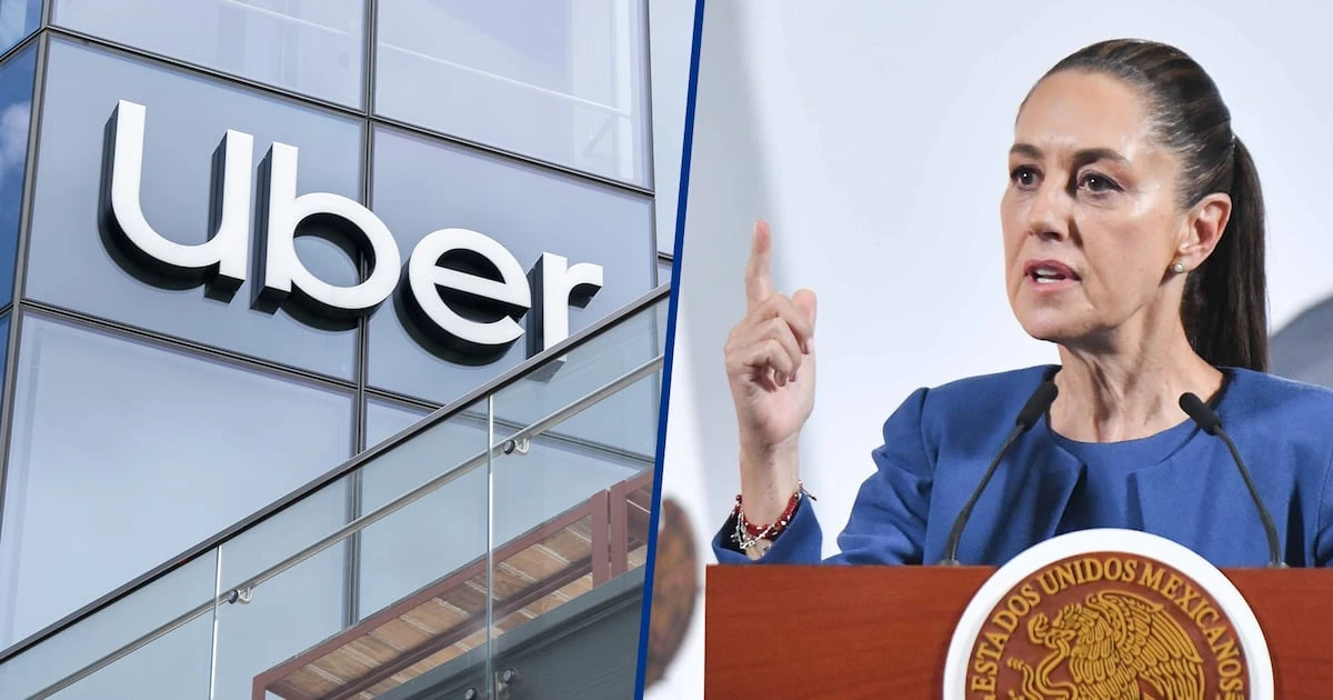 ‘No tiene por qué’: Sheinbaum critica que Uber use la reforma laboral para subir precios