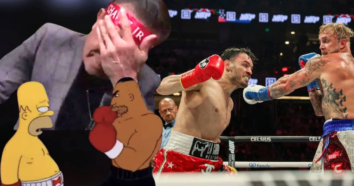 ¡No te la ‘Chávez’! Julio César Jr. gana en los memes al youtuber Jake Paul: Estos son los mejores