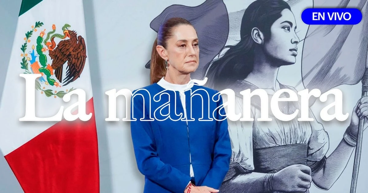Conferencia ‘mañanera’ de Claudia Sheinbaum EN VIVO: Sigue las actualizaciones minuto a minuto