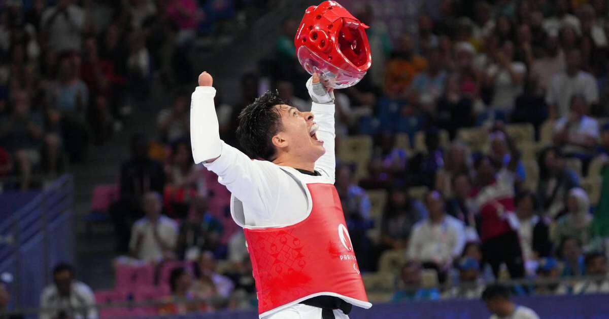 ¡Plata para México! Luis Mario Nájera gana medalla en para taekwondo