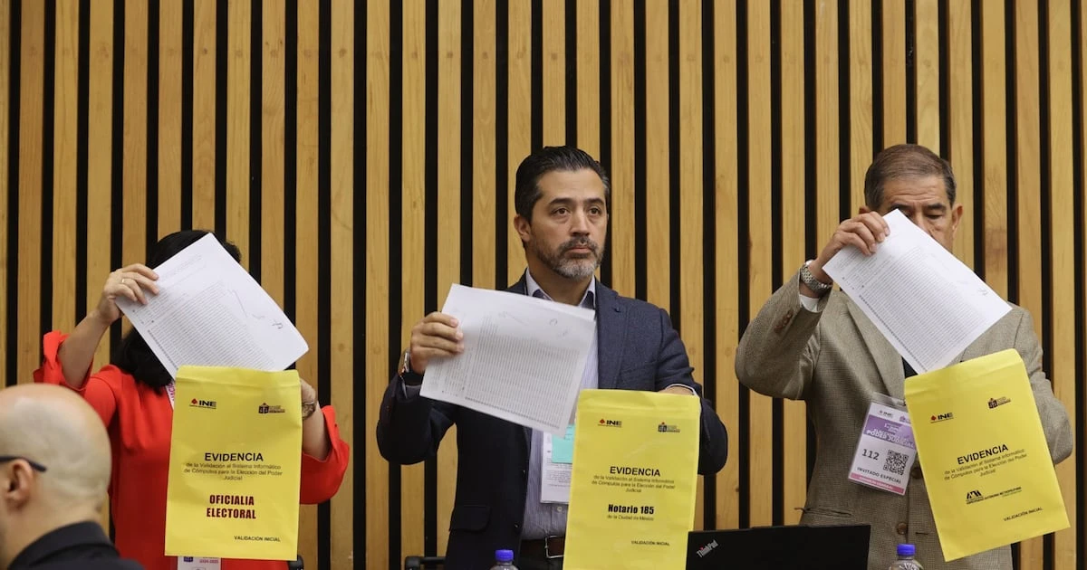 INE tardará días en entregar constancias a ganadores de elección judicial