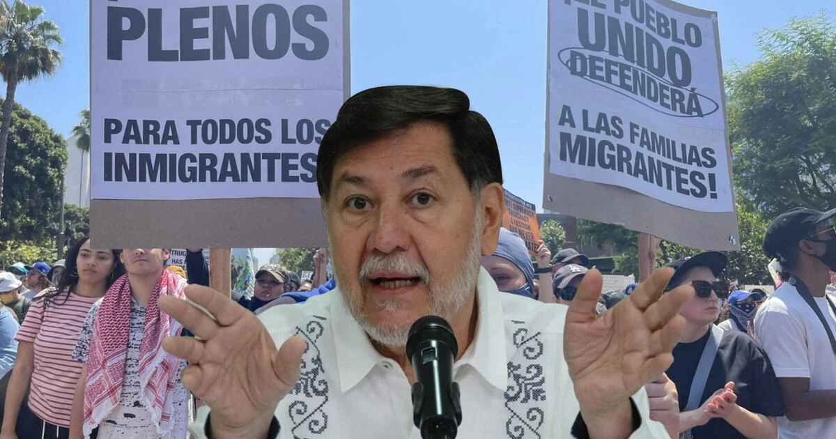 Noroña ‘invita’ al zar de la frontera a aprender historia por redadas a mexicanos: ‘Los Ángeles era nuestra’