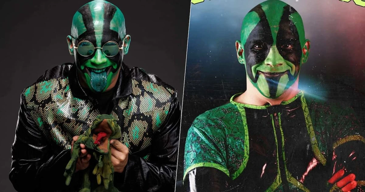 La historia de Mr. Iguana, el comunicólogo que se convirtió en luchador y llegó hasta la WWE