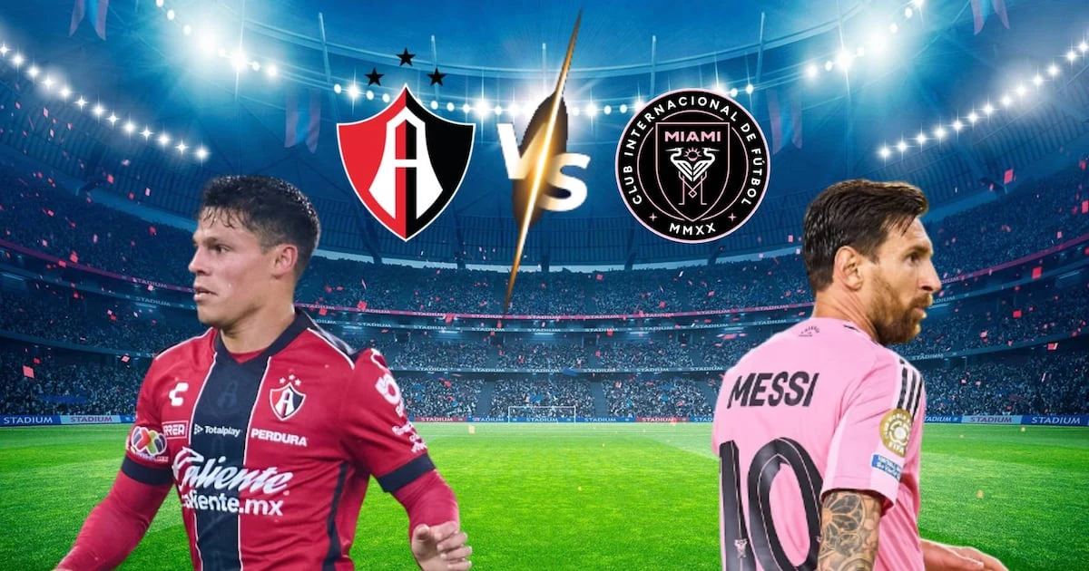 Inter Miami vs. Atlas en la Leagues Cup 2025 HOY: ¿Dónde ver EN VIVO el partido en México? 