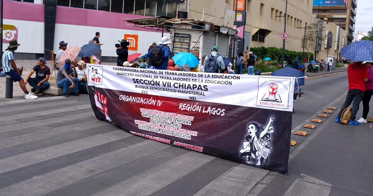 CNTE responde a Sheinbaum por reclamo a boicot vs. la elección judicial: ‘No somos el PRIAN’