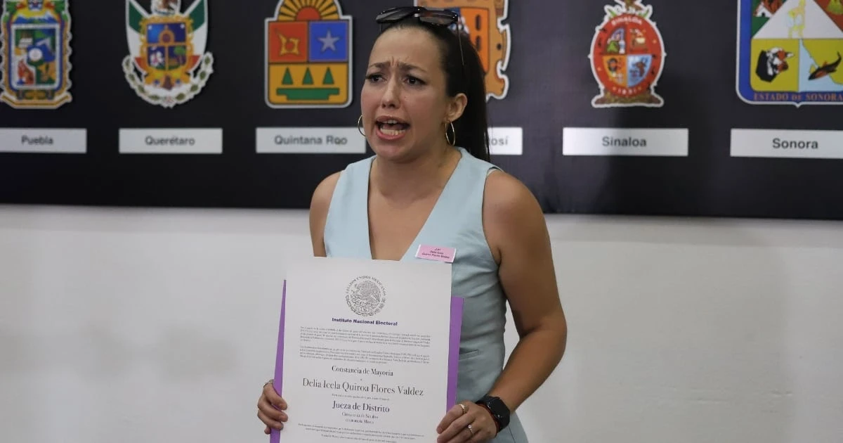Delia Quiroa, elegida como jueza, pide aclarar en qué juzgado le toca: ‘Es por la escuela de mis hijos’