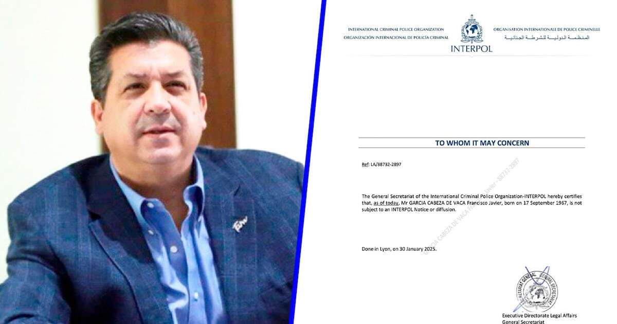 ¿Francisco García Cabeza de Vaca es buscado por la Interpol? Esto sabemos  