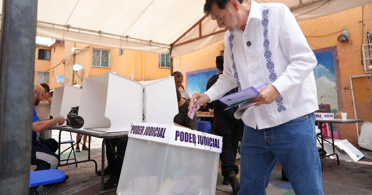 Noroña compara las elecciones judiciales con el voto femenino: ‘Lo relevante es el derecho a votar’