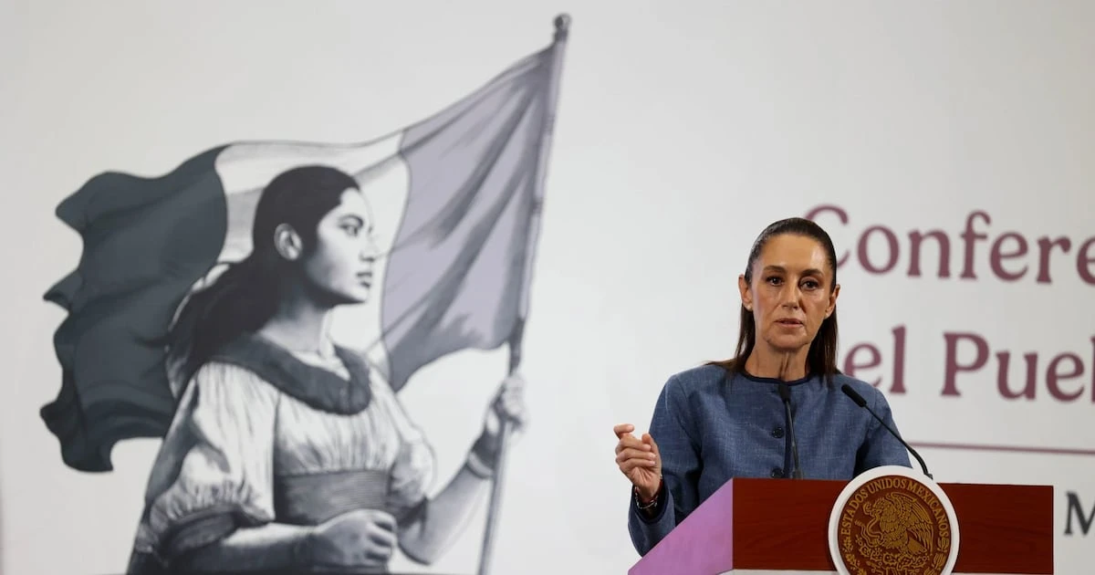 Sheinbaum responde a críticas de Noem por manifestaciones en LA y le recuerda que condenó protestas violentas