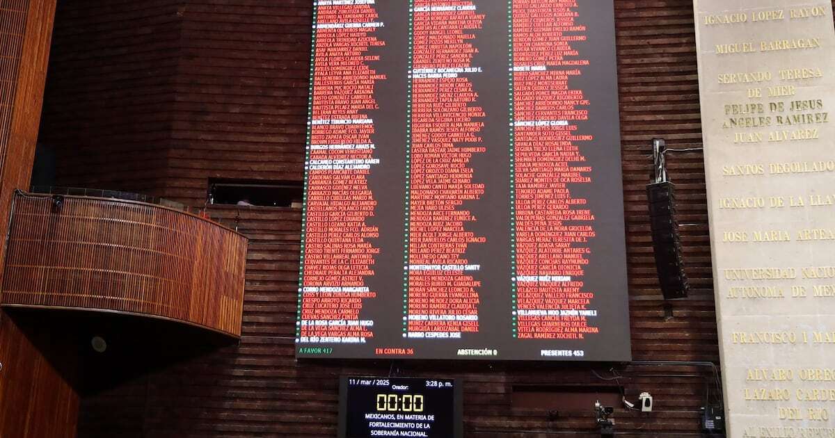 Diputados aprueban reforma de soberanía nacional: ‘Ningún extranjero atentará contra nuestra nación’