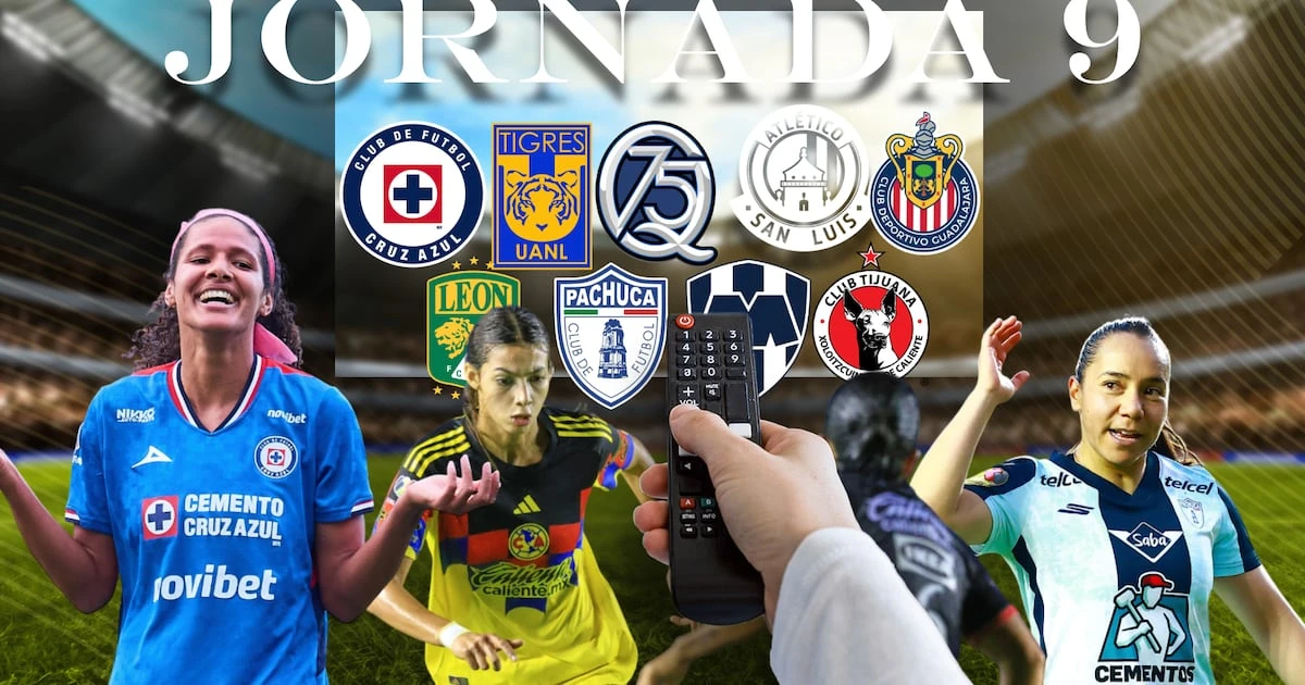 Jornada 9 de la Liga MX Femenil EN VIVO: ¿Quién juega HOY y dónde ver el Apertura 2025?