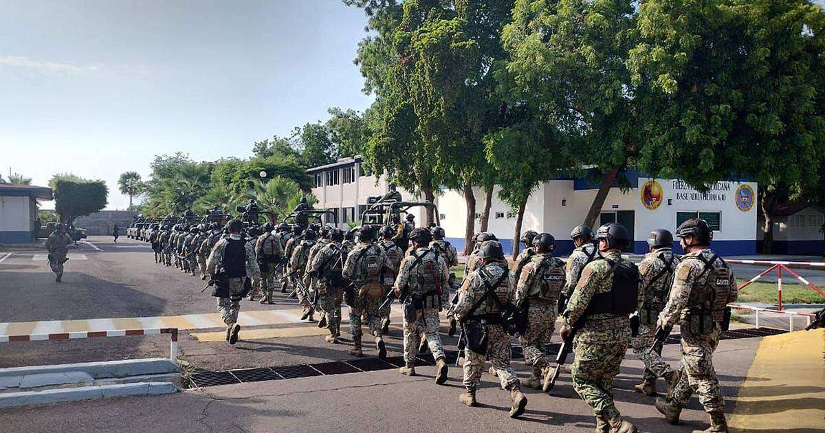 Detención del ‘Mayo’ Zambada: Refuerzan seguridad en Sinaloa con efectivos militares